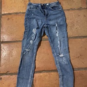 H&M’s Blue Skinny Jeans